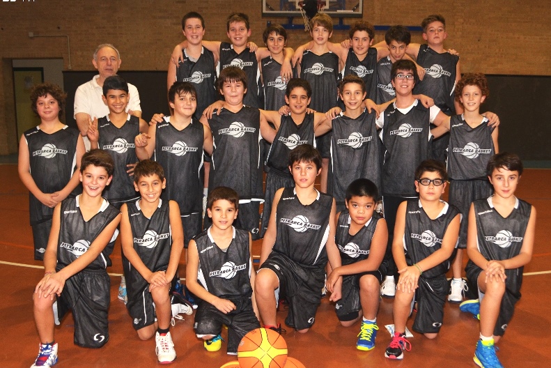 Foto squadra Petrarca Basket 2014