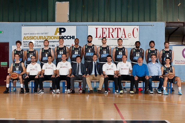 Foto squadra Derthona Basket 2015
