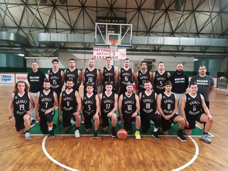 Foto squadra BasketBiassono 2019