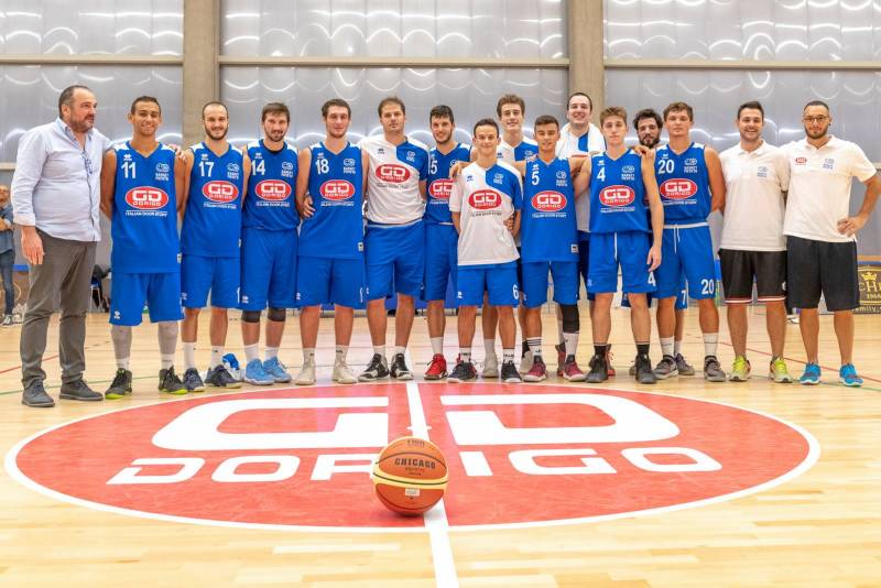 Foto squadra Basket94Pieve 2019