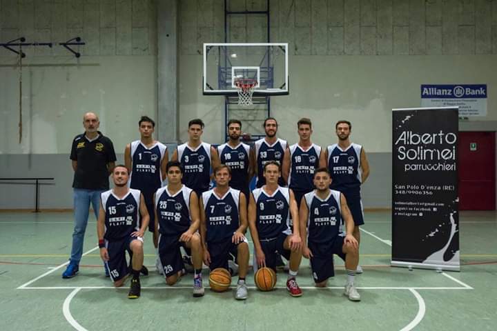 Foto squadra ScuolaBasketCavriago 2020