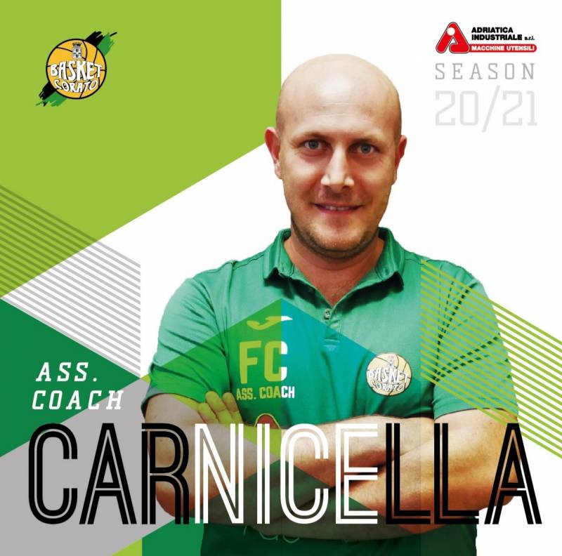 Ancora Una Conferma: Carnicella Assistant Coach per Il Sesto Anno Di Fila!