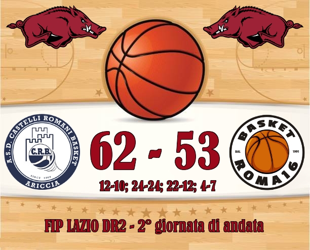 Castelli romani vincenti anche nell'esordio casalingo contro bk roma xvi