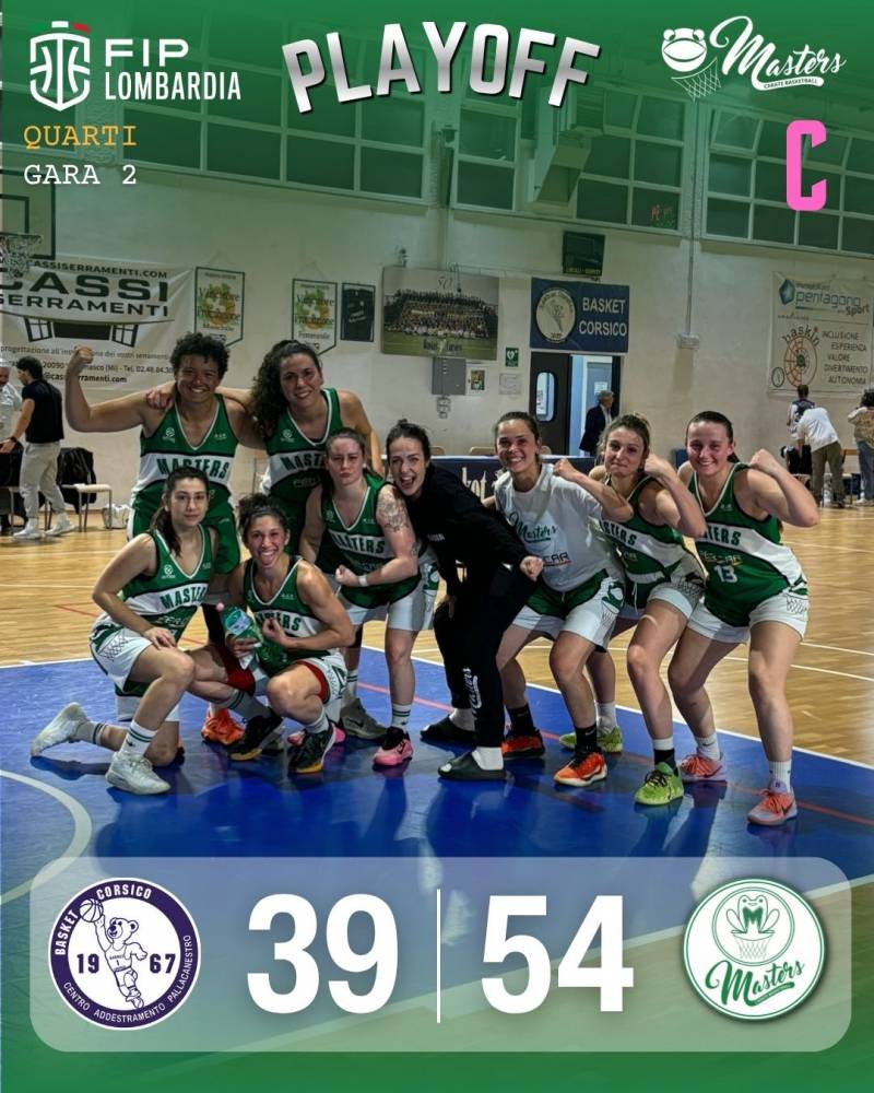 Masters, missione compiuta a Corsico! 