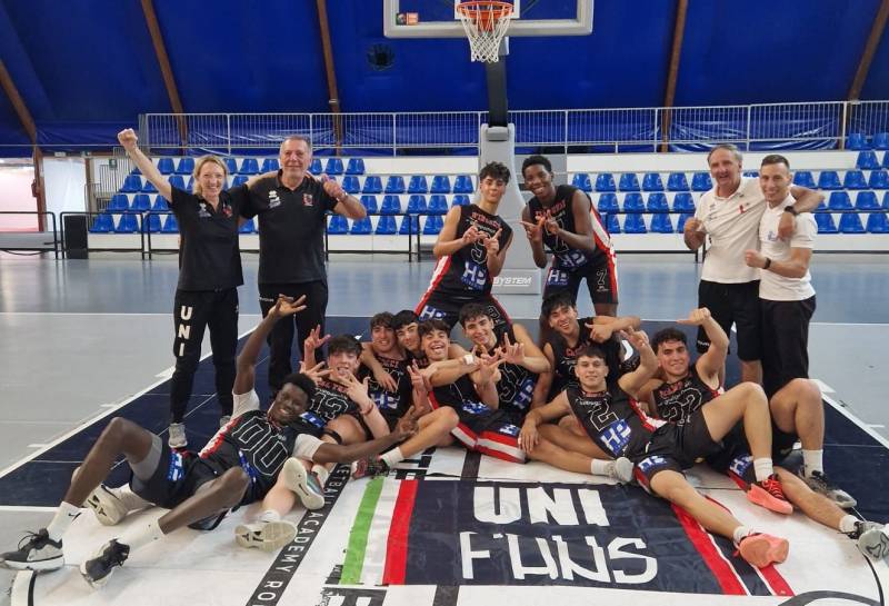 L'Unibasket fa l'impresa: mette k.o. Roma e vola alle Finali Nazionali 