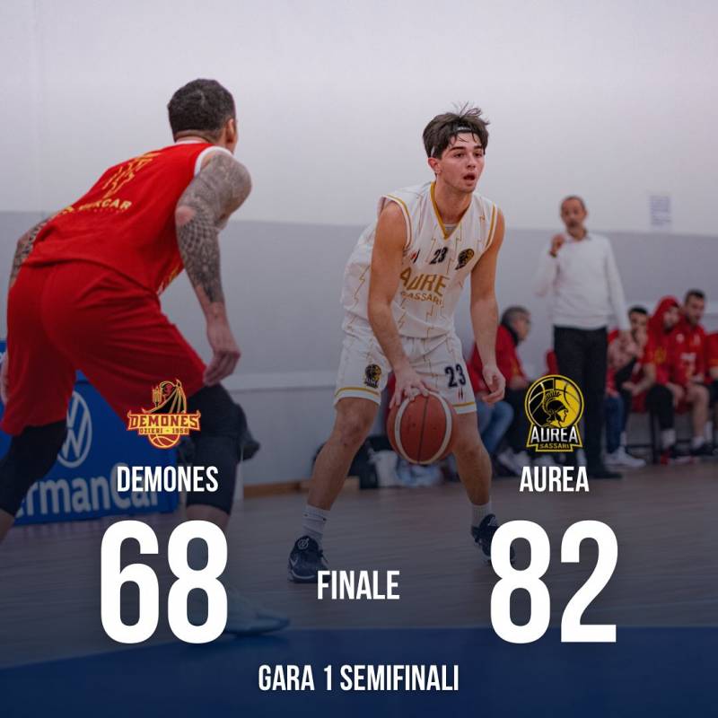 L'Aurea porta a casa gara 1 di semifinale: espugnata Ozieri 68-82 