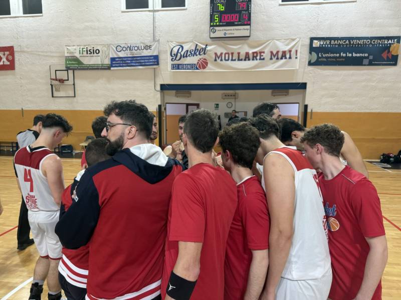 Ko in volata per il Basket Est Veronese 