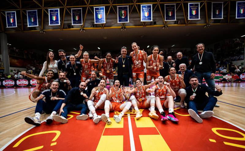 Il Famila Basket Schio Campione d'Italia per la tredicesima volta! 