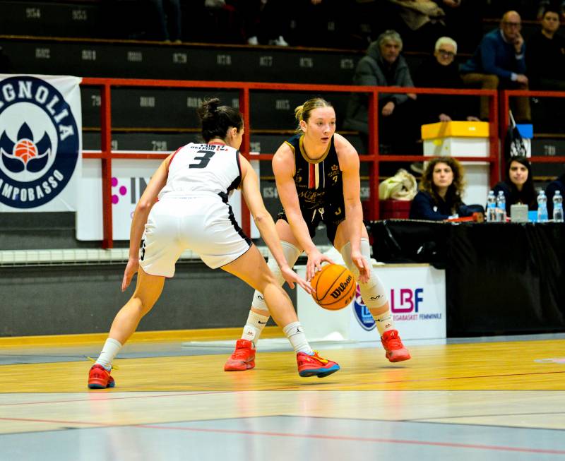 La Molisana Magnolia, prova di resilienza a Sesto San Giovanni per le rossoblù 