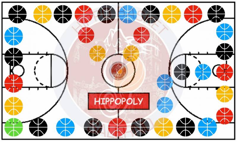 Hippopoly, il gioco da tavola della Hippo Basket Salerno
