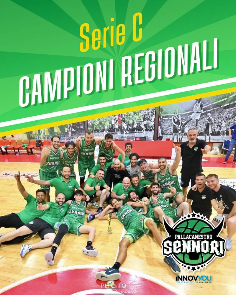 Innovyou Sennori Campioni Regionali di Serie C 2024/25 