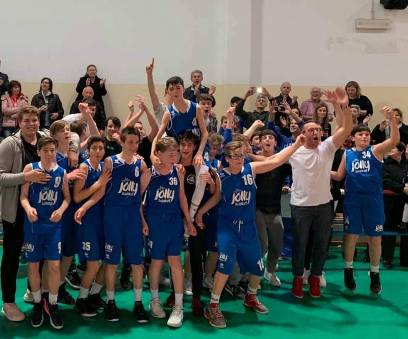Jolly Basket, impresa incredibile: Campioni Provinciali U14 Padova 2018-19 