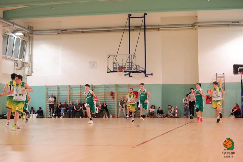 Stop contro la giovane Barcolana per il Santos Trieste B 