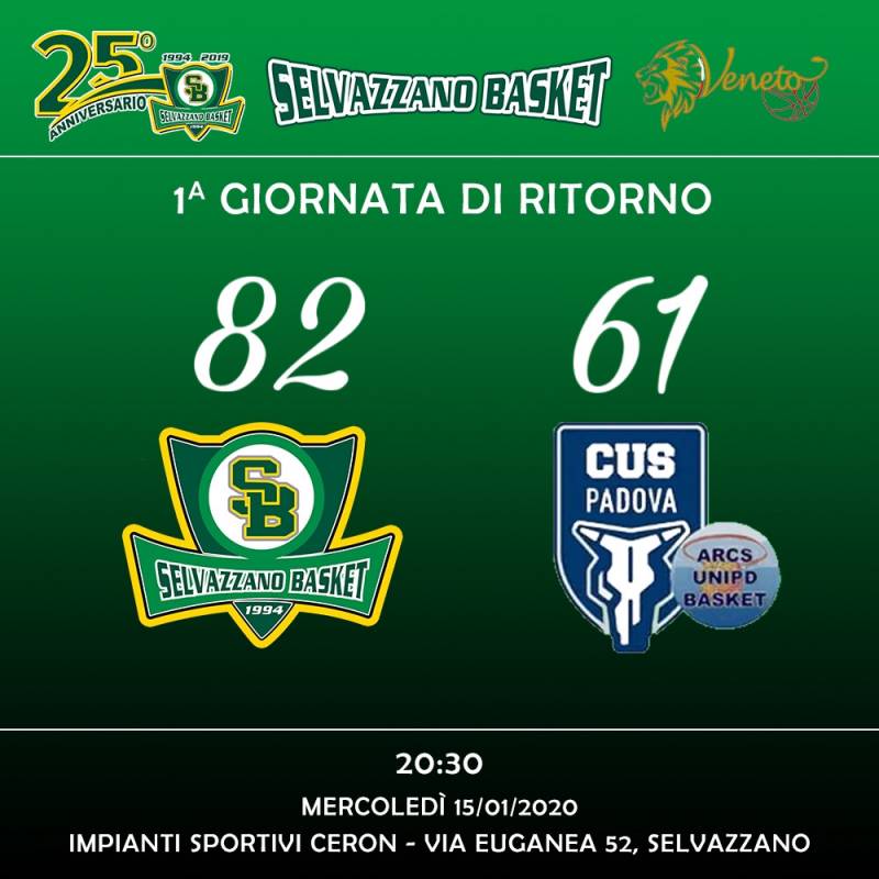 Selvazzano Basket vs Arcs Unipd