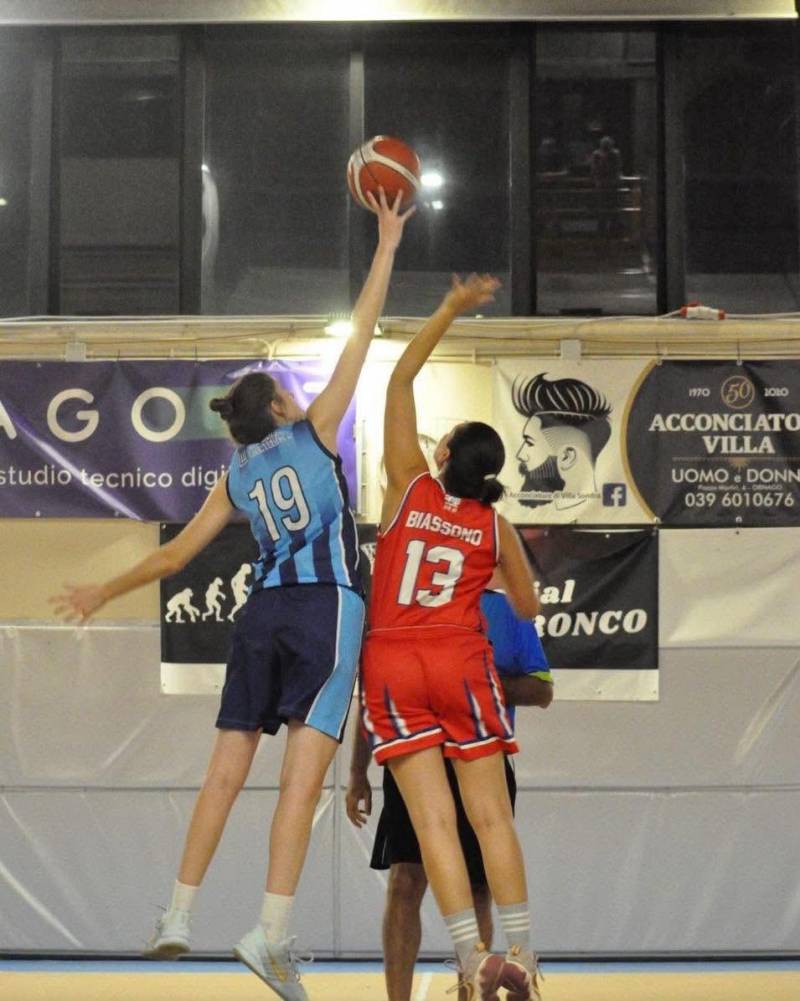 Basket Femminile Biassono cedono nel finale a Vidardo 
