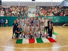 Italia Basket Over 40 si laurea Campione d'Europa