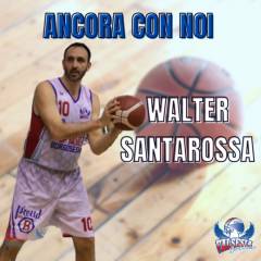 Barberi Valsesia Basket riparte da Walter Santarossa!