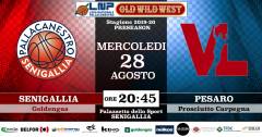 Stasera amichevole Goldengas Senigallia - Carpegna Prosciutto Pesaro