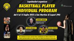 Logo Basketball Player Individual Program 2022